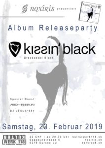 Kissin' Black - Kulturwerk 118 Sursee (Flyer)