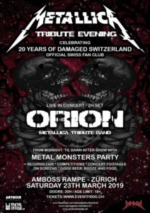 Metal Monsters - Damaged Switzerland - Amboss Rampe 2019