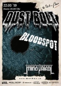 Dust Bolt - Met-Bar Lenzburg 2019 (Flyer)