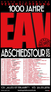 EAV - 1000 Jahre Tour 2019