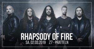 Rhapsody of Fire - Z7 Pratteln 2019