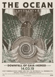 The Ocean - Post Tenebras Rock Usine Genève 2019 (Flyer)