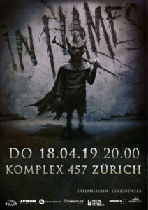 In Flames - Komplex 457 Zürich (Flyer)