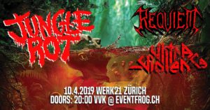 Jungle Rot - Werk 21 Zürich 2019