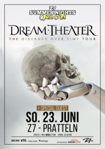 Z7 Summer Nights - Dream Theater - Z7 Pratteln 2019 (Flyer)