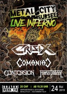 Crisix - Kulturwerk 118 Sursee 2019 (Flyer)