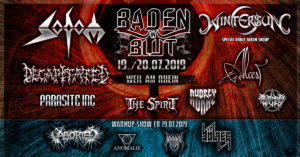 Baden in Blut Metal Open Air 2019 – Sodom, Wintersun, Decapitated, Burning Witches uvm.