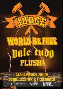 Judge - Werk21 Zürich 2019 (Flyer)