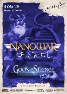 NanowaR Of Steel - Met-Bar Lenzburg 2019 (Flyer)