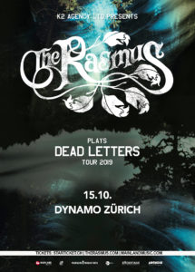 The Rasmus - Dynamo Zürich 2019 (Flyer)