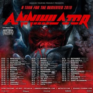 Annihilator - Tour 2019