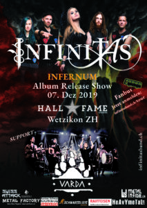 Infinitias - Hall of Fame Wetzikon 2019 (Flyer)