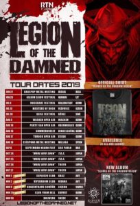 Legion of the Damned - Schüür Luzern - Tour 2019
