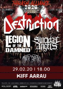 Destruction - KiFF Aarau 2020 (Flyer)