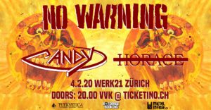 No Warning - Werk 21 Zürich 2020