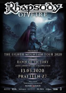 Rhapsody Of Fire - Z7 Pratteln 2020