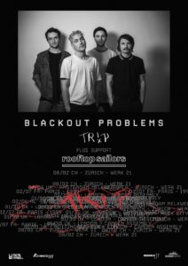 Blackout Problems - Werk 21 Zürich 2020 (Plakat)