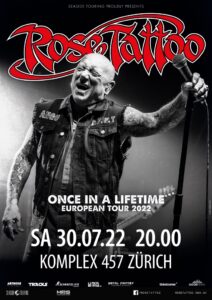 Rose Tattoo - Komplex 457 Zürich - 2022