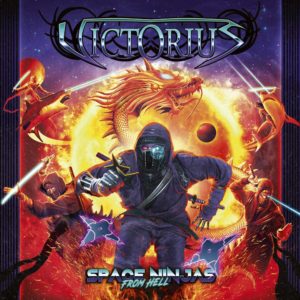 Victorius - Space Ninjas From Hell (CD Cover Artwork)