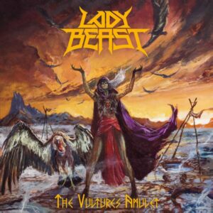 Lady Beast – The Vulture‘s Amulet (CD Cover Artwork)