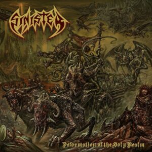 Sinister - Deformation Of The Holy Realm (CD Cover Artwork)