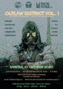 Outlaw District Vol. 1 - Flyer - 2020