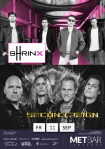 Second Reign, Shrinx - Met-Bar Lenzburg 2020 (Flyer)