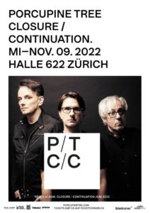 Porcupine Tree - Halle 622 Zürich 2022 (Plakat)