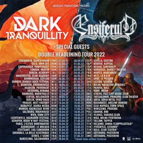 Dark Tranquillity - Schüür Luzern 2022