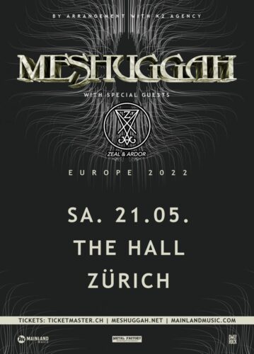 Meshuggah - The Hall Zürich 2022