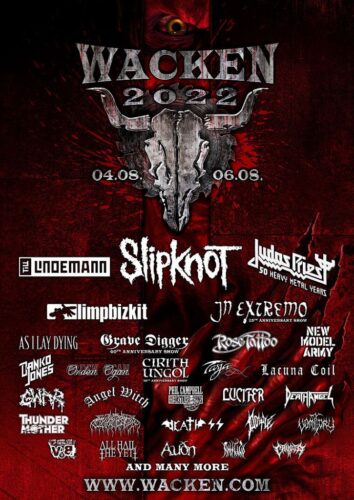 Wacken Open Air 2022 - Flyer