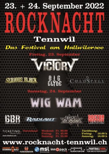 Rocknacht Tennwil - Plakat - 2022