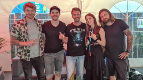 Metalinside.ch - Beyond The Black mit Sandro - Interview Riverside 2022