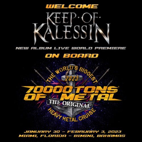 70'000 Tons of Metal - Keep of Kalessin