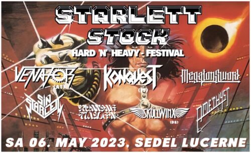Starlett Stock Hard 'n' Heavy-Festival 2023 - Sedel luzern