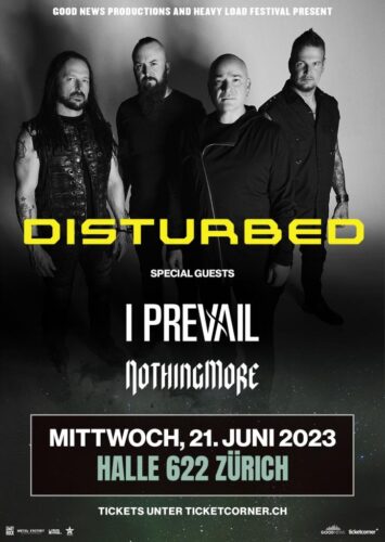 Disturbed - Halle 622 Zürich 2023