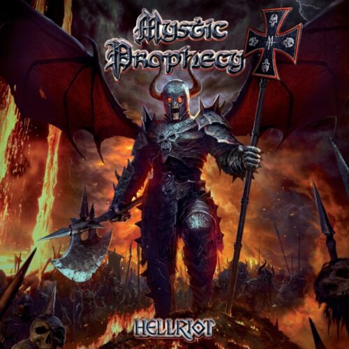Mystic Prophecy - Hellriot (Cover Artwork)
