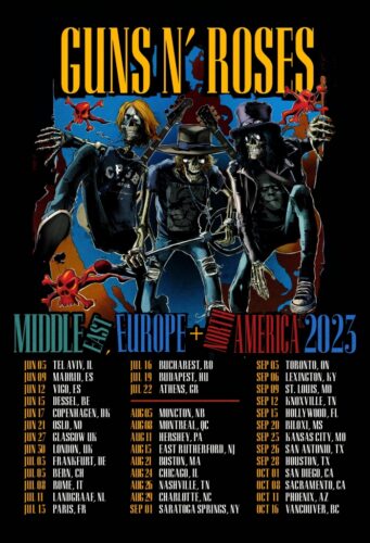 Guns n' Roses World Tour 2023