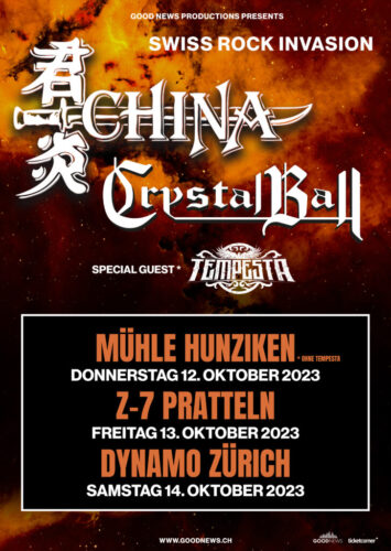 Swiss Rock Invasion - China Crystal Ball Tempesta - 2023