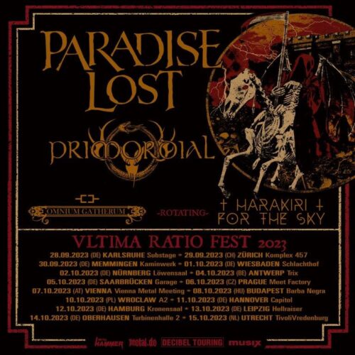 Paradise Lost - Komplex 457 Zürich 2023