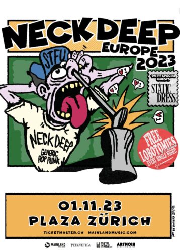 Neck Deep - Plaza Zürich 2023