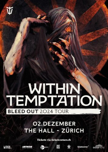 Within Temptation - The Hall Zurich 2024 - Plakat