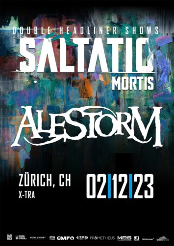 Alestorm - Saltatio Mortis - X-Tra Zürich 2023