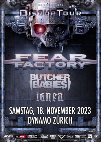 Fear Factory - Dynamo Zürich 2023