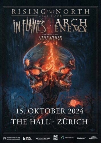 In Flames - Arch Enemy - The Hall Zurich 2024
