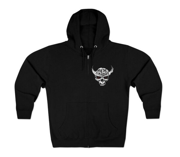 Show Your Metal Hoodie Zipper - front