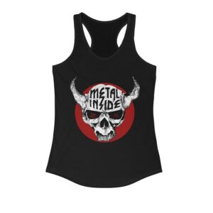 Show Your Metal Tank Top Female - red