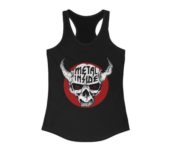 Show Your Metal Tank Top Female - red