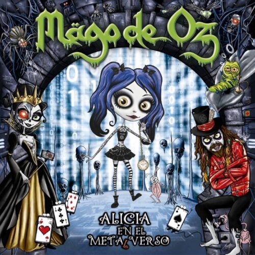 Mägo de Oz - Alicia en el Metalverso (Cover Artwork)