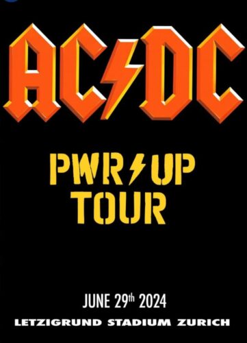 AC/DC Pwr/up Tour 2024 - Letzigrund Zürich